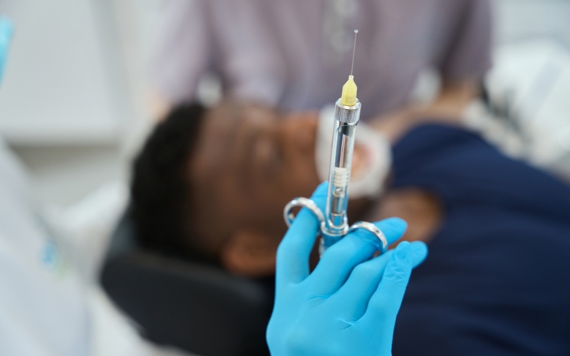 anesthesia necessary for tooth filling